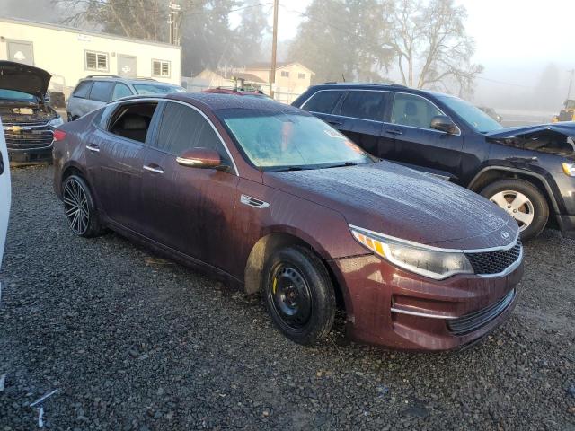 5XXGT4L37HG146053 - 2017 KIA OPTIMA LX RED photo 4