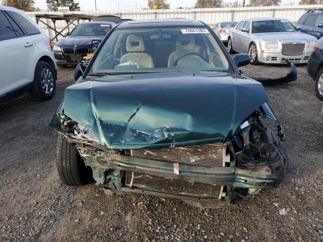 1HGEM22931L105859 - 2001 HONDA CIVIC SI GREEN photo 5