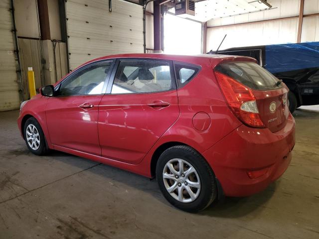 KMHCT5AE6CU036280 - 2012 HYUNDAI ACCENT GLS RED photo 2