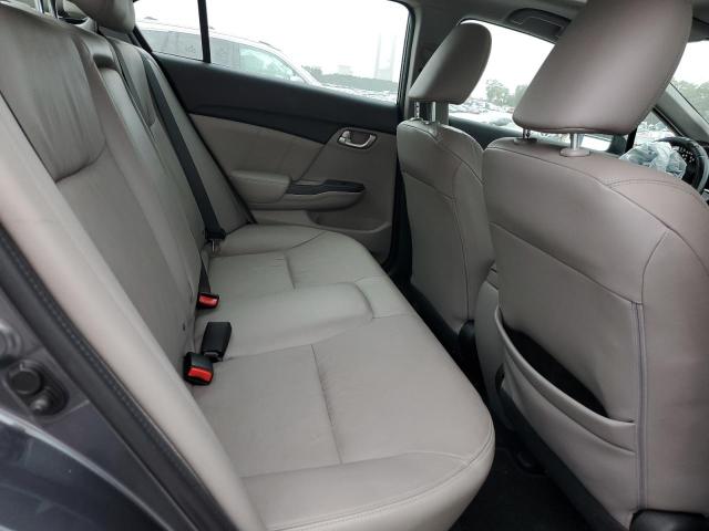 19XFB2F92DE002402 - 2013 HONDA CIVIC EXL ნაცრისფერი ფოტო 10