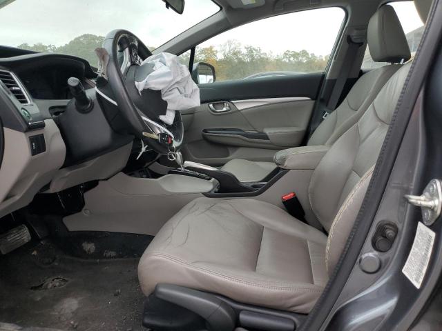 19XFB2F92DE002402 - 2013 HONDA CIVIC EXL ნაცრისფერი ფოტო 7