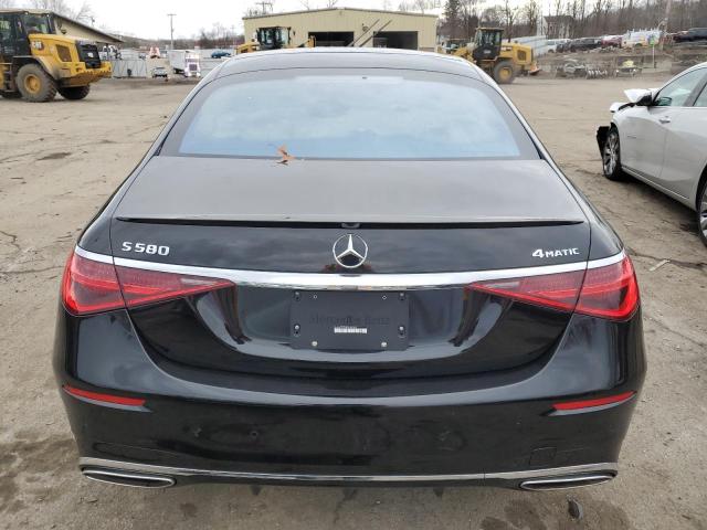 W1K6G7GB3PA188366 - 2023 MERCEDES-BENZ S 580 4MATIC BLACK photo 6