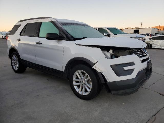 1FM5K7B88GGC21693 - 2016 FORD EXPLORER WHITE photo 4