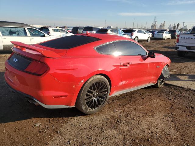 1FA6P8CFXL5173445 - 2020 FORD MUSTANG GT RED photo 3