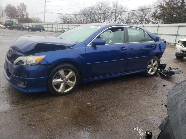 4T1BF3EK7BU710507 - 2011 TOYOTA CAMRY BASE BLUE photo 1