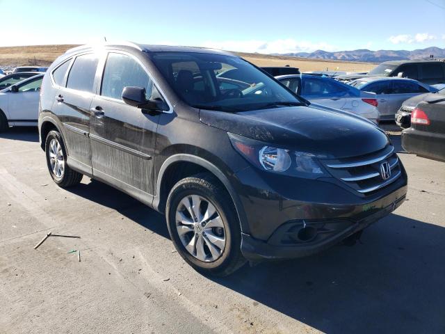 5J6RM4H79EL014810 - 2014 HONDA CR-V EXL GRAY photo 4