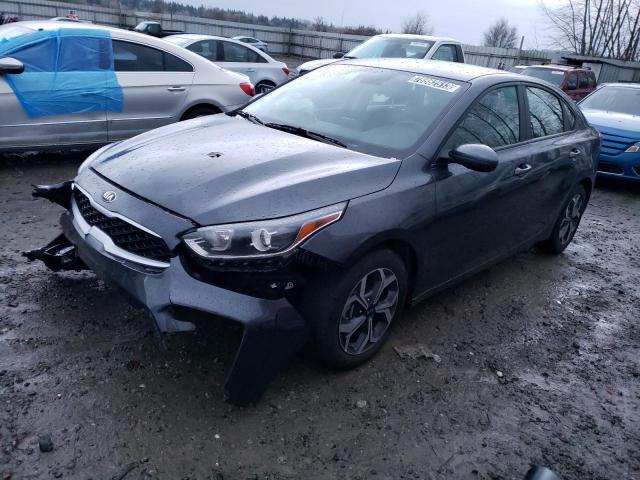 3KPF24AD0ME346723 - 2021 KIA FORTE FE GRAY photo 1