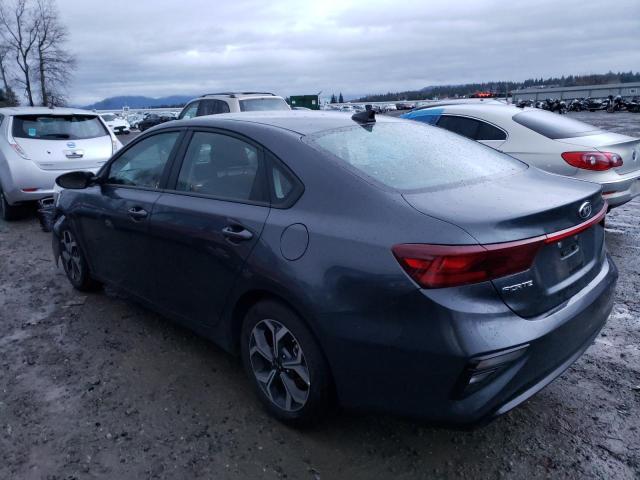 3KPF24AD0ME346723 - 2021 KIA FORTE FE GRAY photo 2