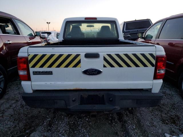 1FTYR10D79PA35219 - 2009 FORD RANGER WHITE photo 6