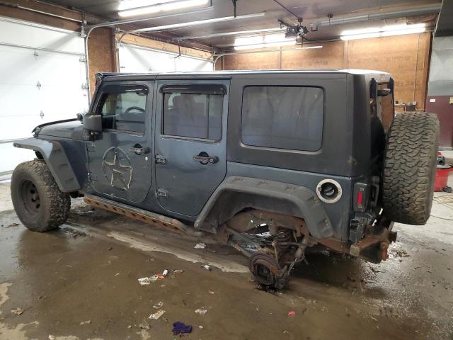 1J8GA59197L138450 - 2007 JEEP WRANGLER SAHARA BLUE photo 2