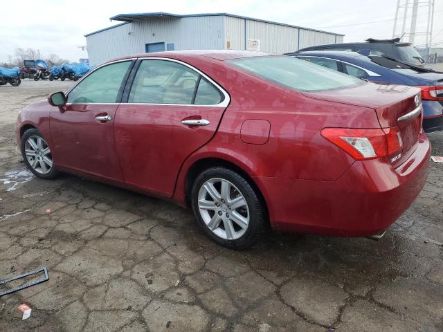 JTHBJ46G192277984 - 2009 LEXUS ES 350 RED photo 2