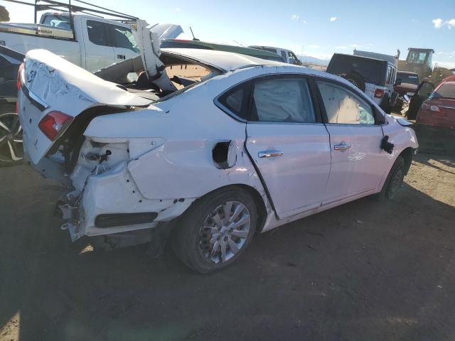 3N1AB7AP1HY312464 - 2017 NISSAN SENTRA S WHITE photo 3