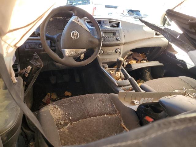 3N1AB7AP1HY312464 - 2017 NISSAN SENTRA S WHITE photo 8