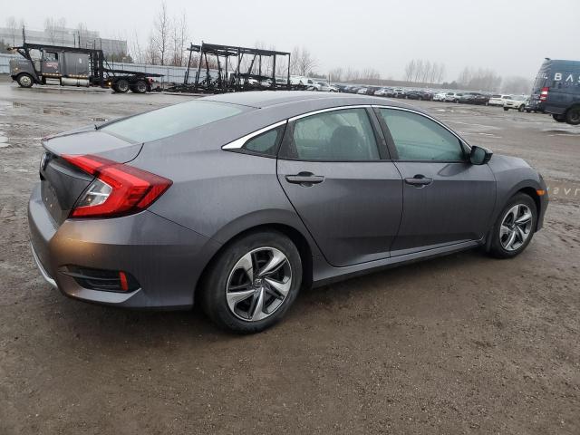 2HGFC2F50KH025433 - 2019 HONDA CIVIC LX GRAY photo 3