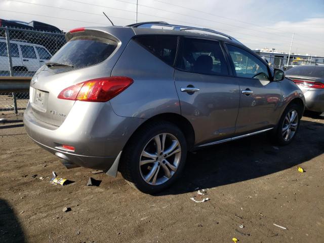 JN8AZ18W49W109147 - 2009 NISSAN MURANO S SILVER photo 3