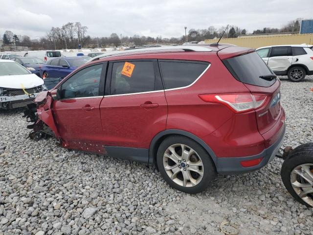 1FMCU0JX9GUB56646 - 2016 FORD ESCAPE TITANIUM RED photo 2