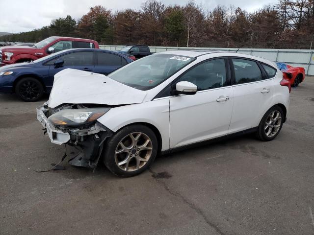 1FADP3N28EL179313 - 2014 FORD FOCUS TITANIUM WHITE photo 1