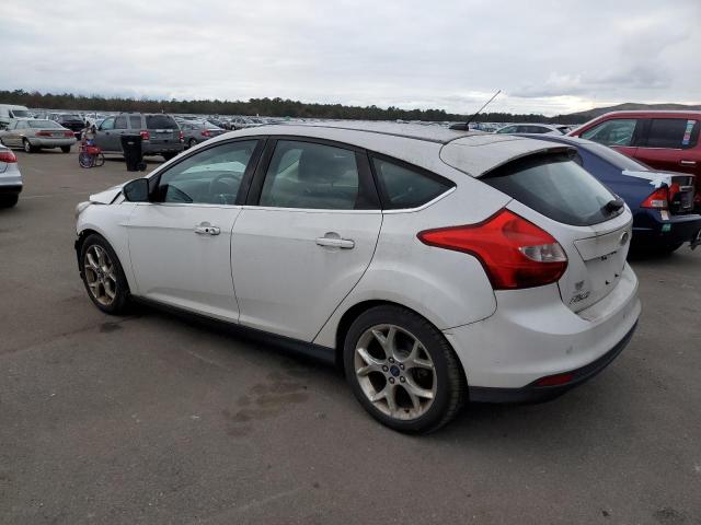 1FADP3N28EL179313 - 2014 FORD FOCUS TITANIUM WHITE photo 2