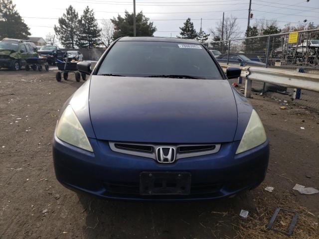 1HGCM66594A023298 - 2004 HONDA ACCORD EX BLUE photo 5