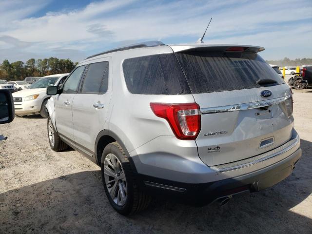 1FM5K7F84KGA97389 - 2019 FORD EXPLORER LIMITED SILVER photo 2