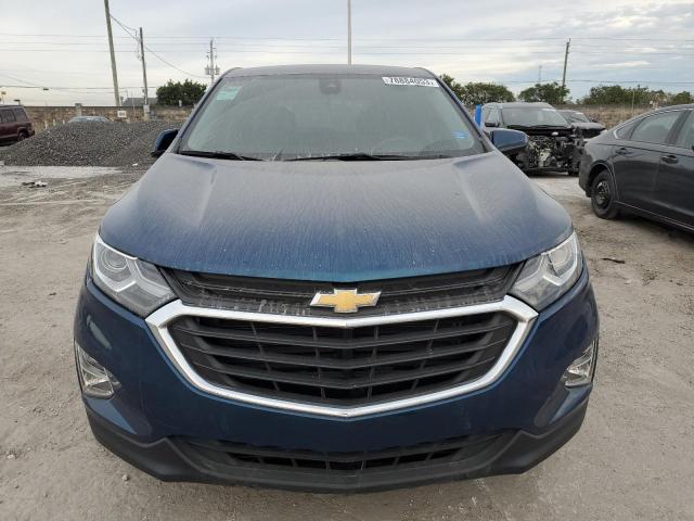 3GNAXKEV5ML365595 - 2021 CHEVROLET EQUINOX LT BLUE photo 5