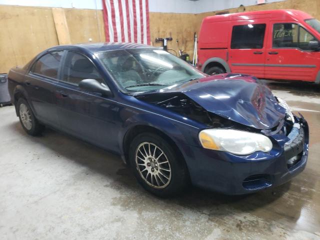 1C3EL46X55N563925 - 2005 CHRYSLER SEBRING BLUE photo 4