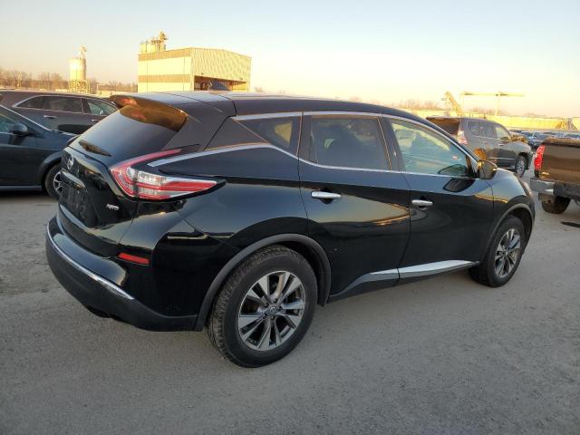 5N1AZ2MH5HN155644 - 2017 NISSAN MURANO S BLACK photo 3