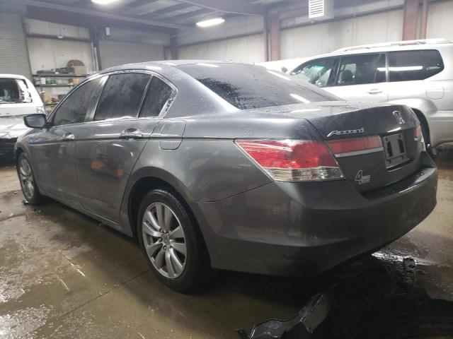 1HGCP2F87BA105604 - 2011 HONDA ACCORD EXL GRAY photo 2