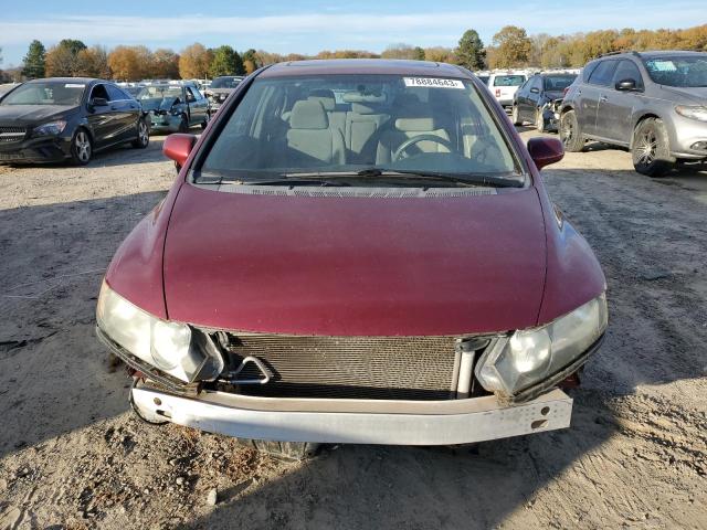 19XFA1F89BE021935 - 2011 HONDA CIVIC EX MAROON photo 5