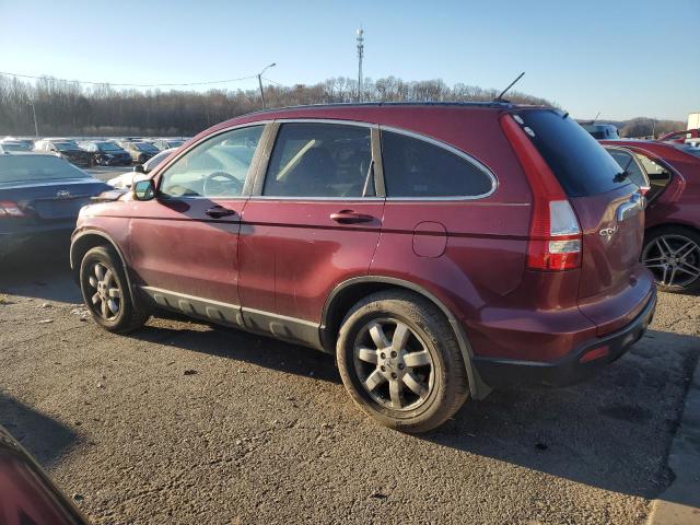 5J6RE38798L001132 - 2008 HONDA CR-V EXL BURGUNDY photo 2