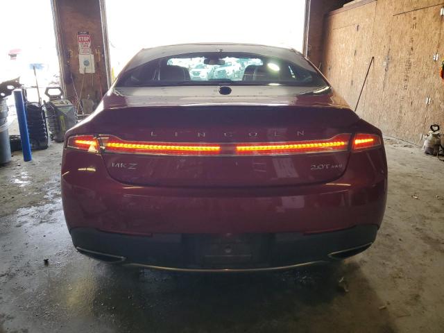 3LN6L5D99KR606970 - 2019 LINCOLN MKZ RESERVE I BURGUNDY photo 6