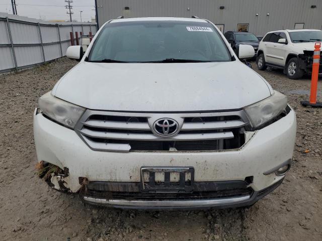 5TDDK3EH4CS096552 - 2012 TOYOTA HIGHLANDER LIMITED WHITE photo 5