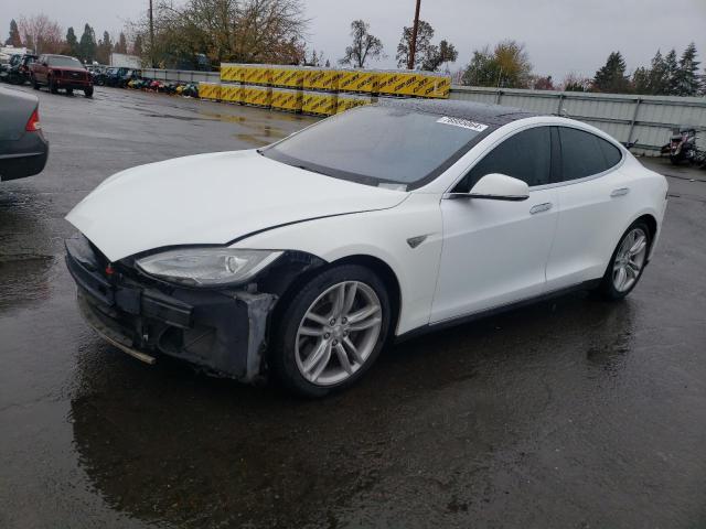 5YJSA1CN0DFP04497 - 2013 TESLA MODEL S WHITE photo 1