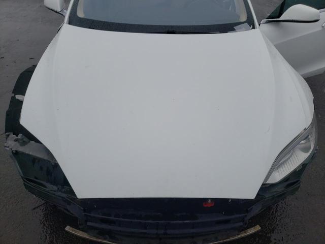 5YJSA1CN0DFP04497 - 2013 TESLA MODEL S WHITE photo 11