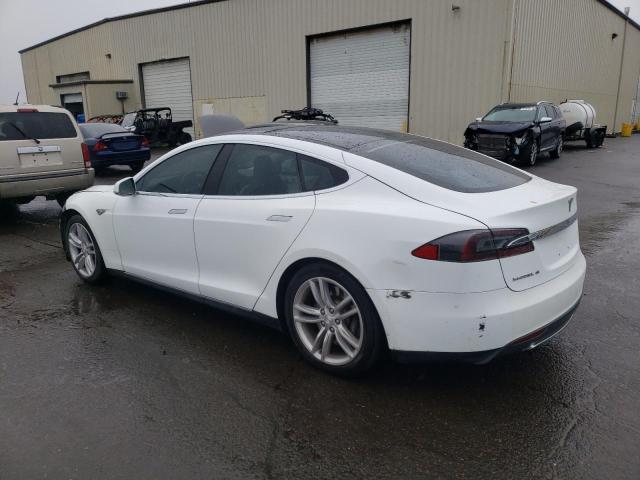 5YJSA1CN0DFP04497 - 2013 TESLA MODEL S WHITE photo 2