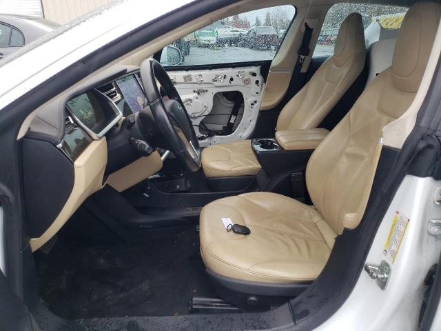 5YJSA1CN0DFP04497 - 2013 TESLA MODEL S WHITE photo 7