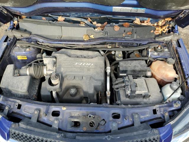 2CNDL73F866114535 - 2006 CHEVROLET EQUINOX LT BLUE photo 12