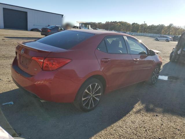 5YFBURHE8HP706216 - 2017 TOYOTA COROLLA L RED photo 3