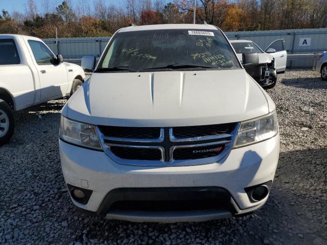 3C4PDCBG7CT387457 - 2012 DODGE JOURNEY SXT WHITE photo 5