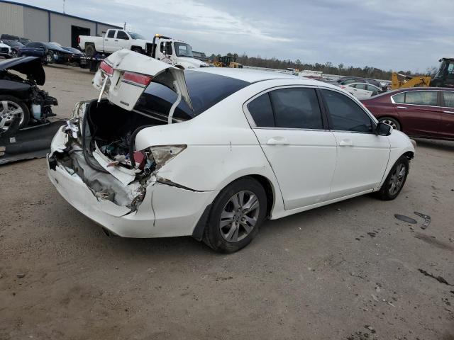 1HGCP2F6XCA085834 - 2012 HONDA ACCORD SE WHITE photo 3