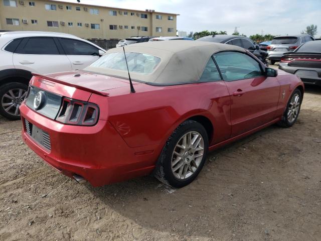 1ZVBP8EM1D5244762 - 2013 FORD MUSTANG RED photo 3