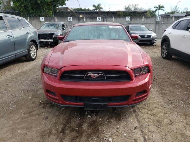 1ZVBP8EM1D5244762 - 2013 FORD MUSTANG RED photo 5