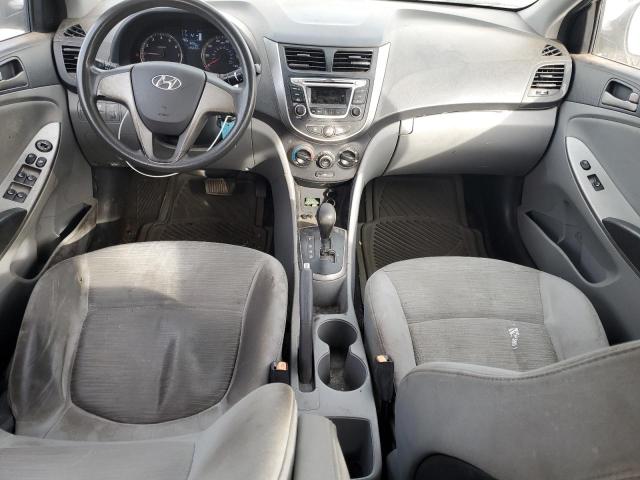 KMHCT4AE0FU827645 - 2015 HYUNDAI ACCENT GLS SILVER photo 8