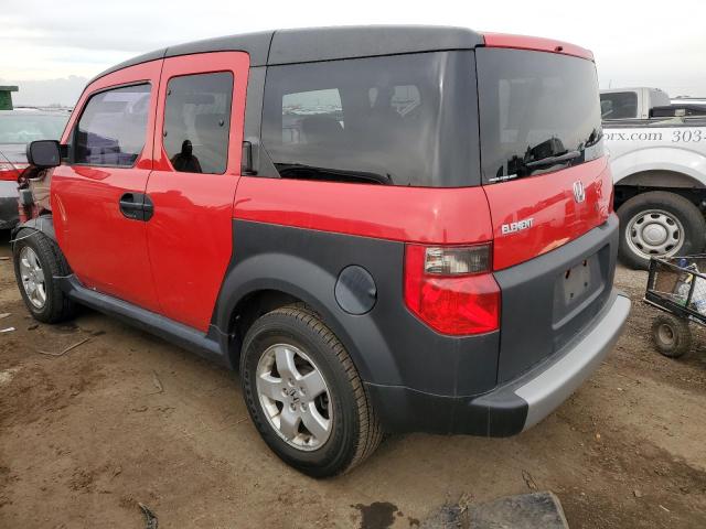 5J6YH28695L024426 - 2005 HONDA ELEMENT EX RED photo 2