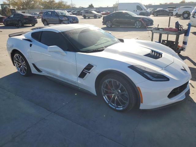 1G1YY2D79H5115282 - 2017 CHEVROLET CORVETTE GRAND SPORT 2LT WHITE photo 4