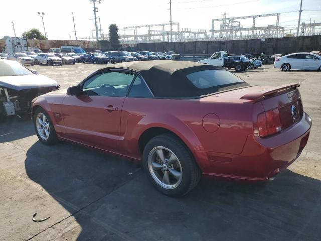 1ZVFT85H655222127 - 2005 FORD MUSTANG GT BURGUNDY photo 2