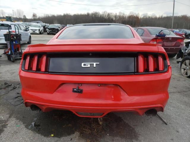 1FA6P8CF8H5244536 - 2017 FORD MUSTANG GT RED photo 6