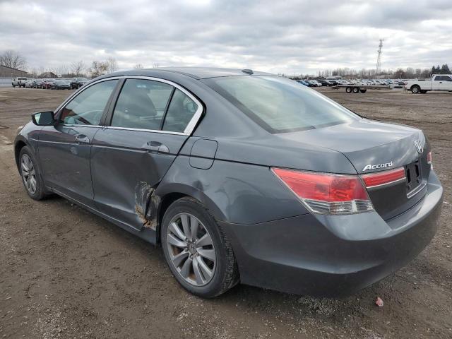 1HGCP2F71BA804086 - 2011 HONDA ACCORD EX GRAY photo 2