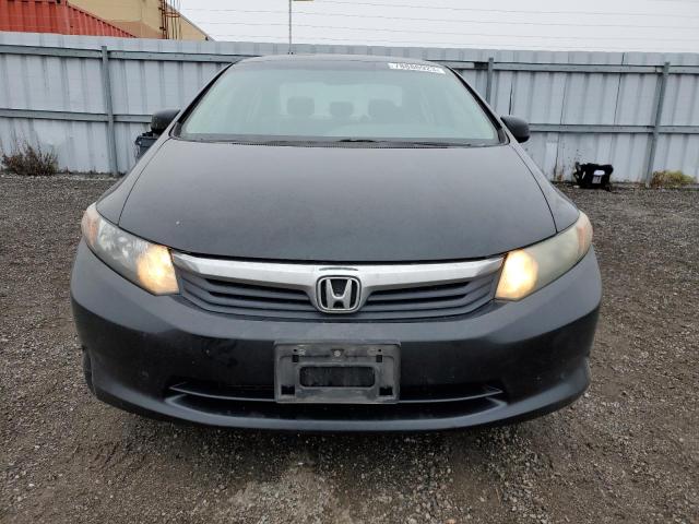 2HGFB2F47CH114878 - 2012 HONDA CIVIC LX BLACK photo 5