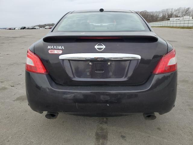 1N4AA5AP7AC811777 - 2010 NISSAN MAXIMA S BLACK photo 6